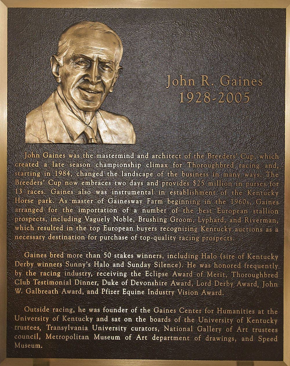 Remembering John Gaines And His 'Powerful Dream' Paulick Report