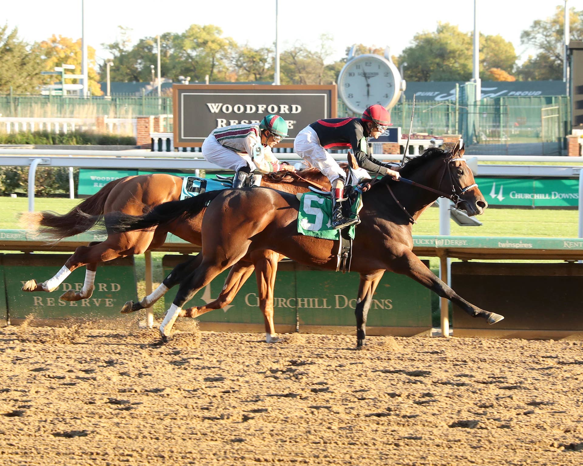 Good Cheer Rallies From Last To Annex Rags To Riches In Stakes Debut ...