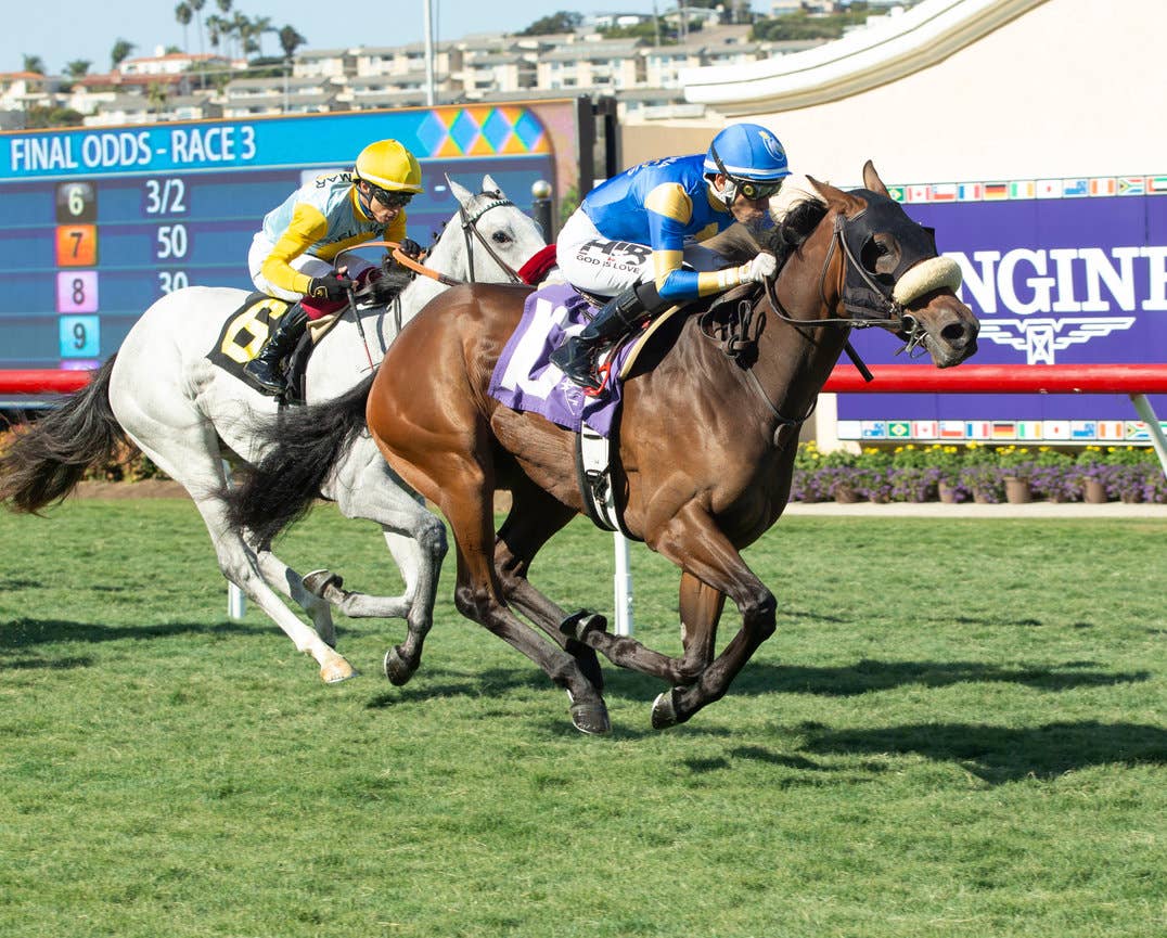 Resolve, Hey Jessie Lead The Santa Barbara Stakes - Paulick Report