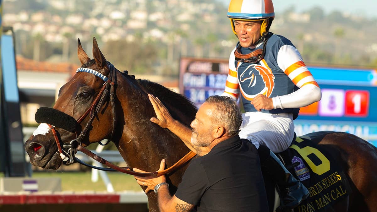 Iron Man Cal Gloves Breeders' Cup Dirt Mile Slot With Pat O'Brien Win