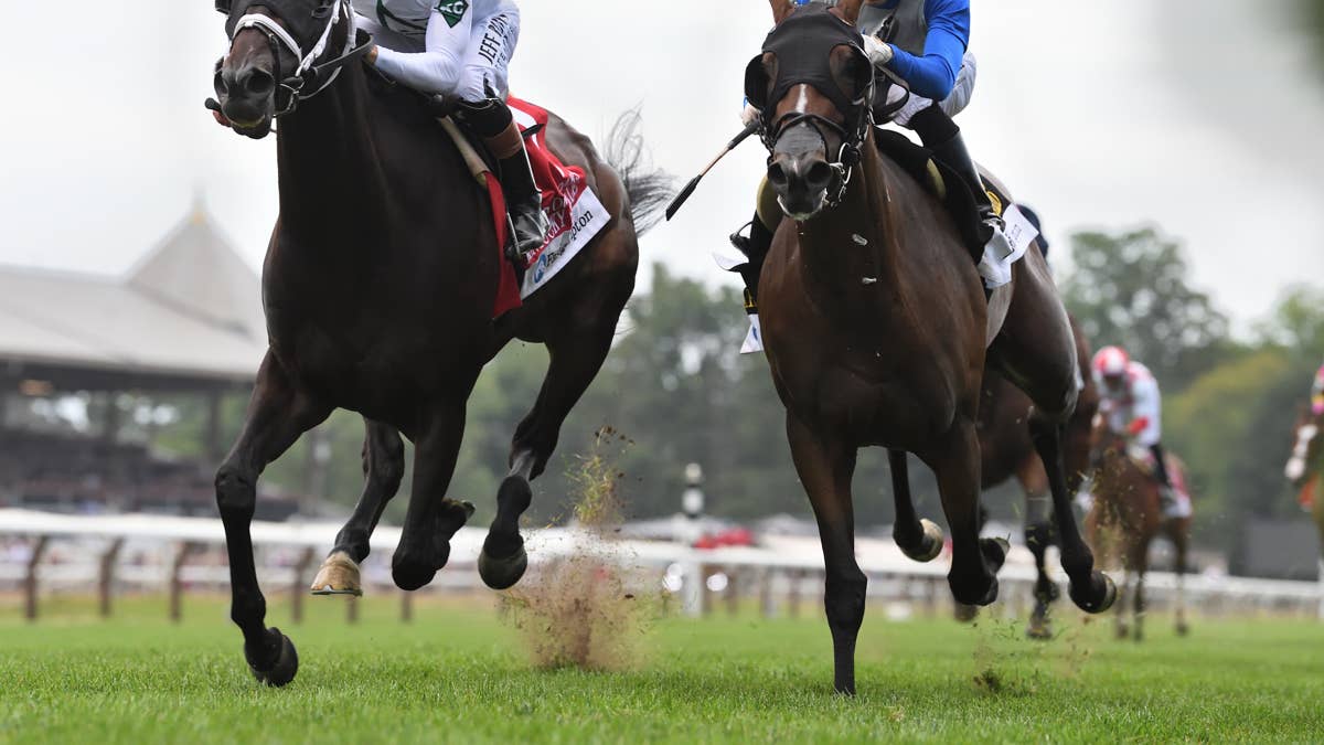 Kentucky Belle Upsets Faithful Departed In Saratoga Oaks