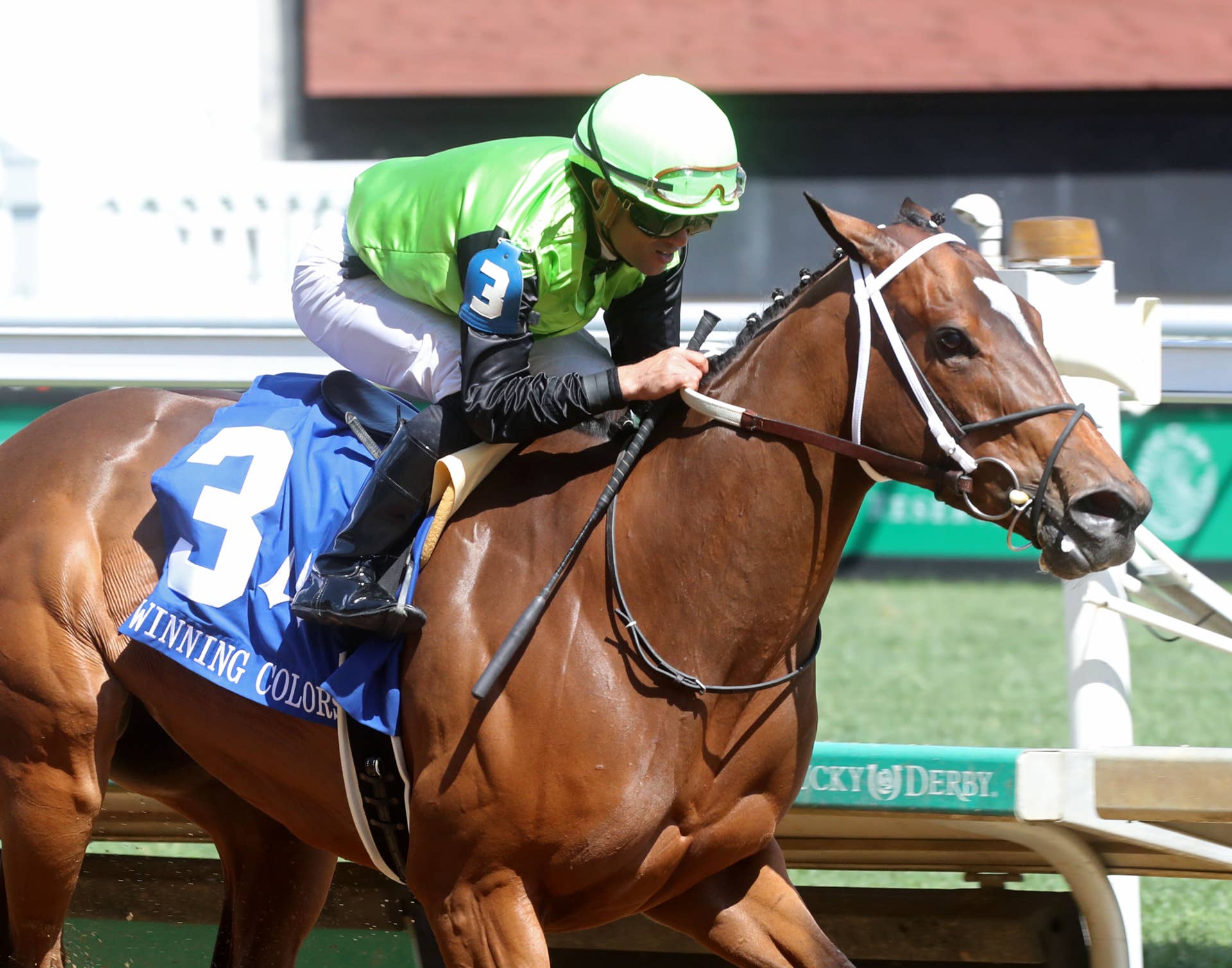 Clearly Unhinged Dazzles In Winning Colors For First Stakes Triumph ...