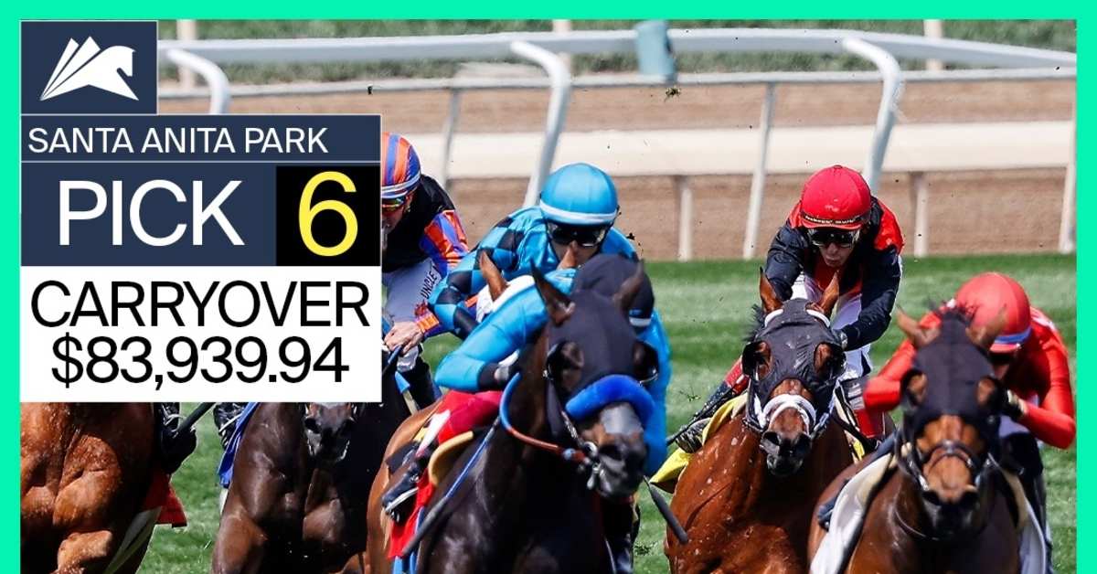 83,939 Pick 6 Carryover Friday At Santa Anita Paulick Report