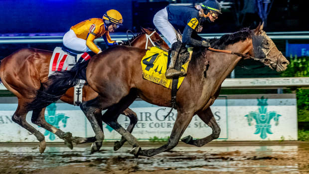 Bleecker Street Keeps Perfect Record Intact Winning Relocated Modesty  Stakes - Paulick Report