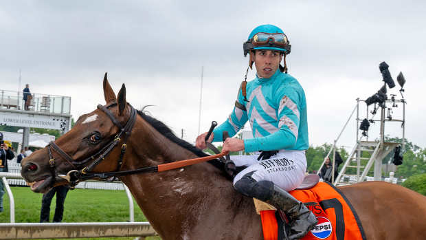 Fluffy Socks, winner of the Gallorette (G3) under Irad Ortiz Jr.