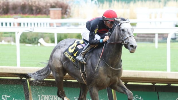 Ocean Atlantique Powers Wire To Wire To Land Dust Commander At Turfway Park  - Paulick Report