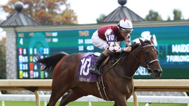 Fast Anna filly Thorpeda Anna wins her maiden debut by 8 1/2 lengths Oct. 26 at Keeneland