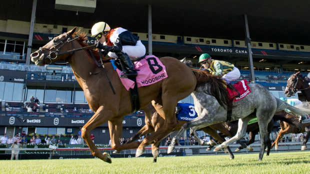 Ocean Club and Sofia Vives winning the Grade 2 Nassau
