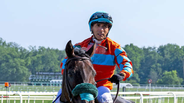Subrogate and jockey Horacio Karamanos