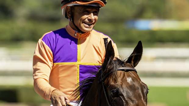 Tamara and Mike Smith after their win in the G3 Chillingworth