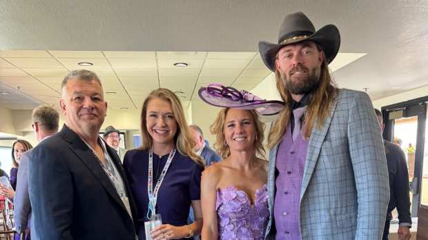  John Stewart, Chelsey Stone, Julia Werth, and Jayson Werth