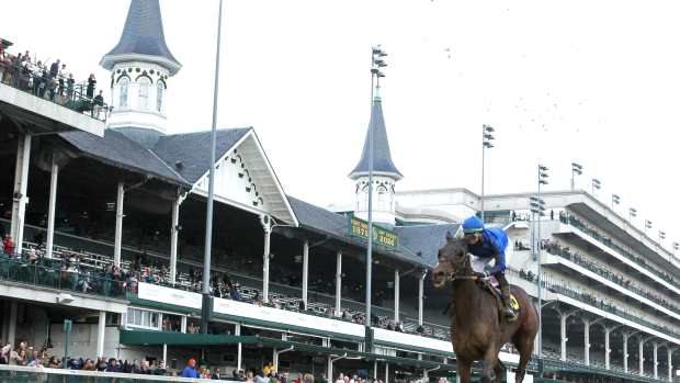 Late-blooming Loved gets her first graded stakes victory, winning the Falls City under Tyler Gaffalione