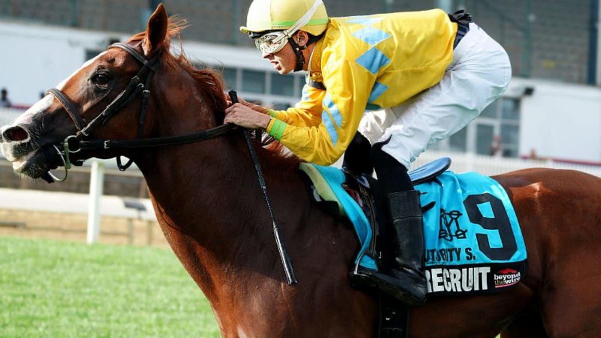 Air Recruit Impresses In Laurel Futurity Breeders Cup Could Be
