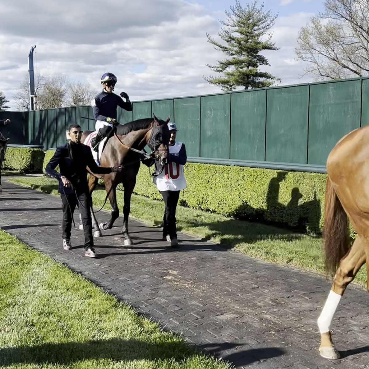 Video: Sierra Leone Wins Blue Grass Stakes, Interviews With Tyler  Gaffalione, Chad Brown