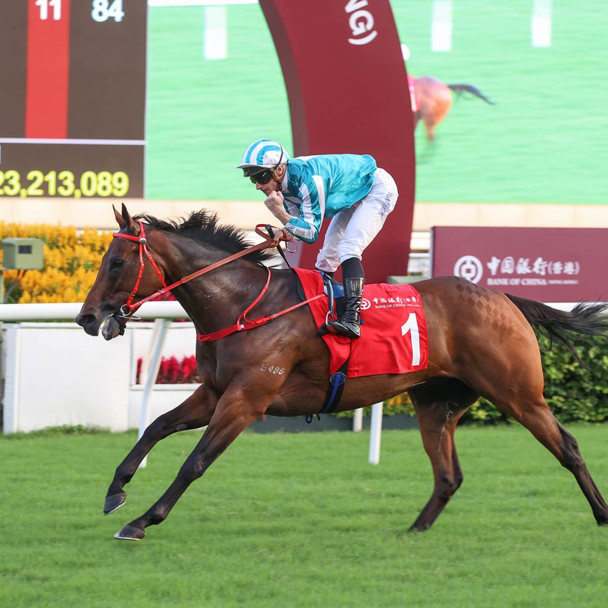 Champion Jockey Special 亮雅 Ka Ying Rising's seals perfect season with G1 Chairman's