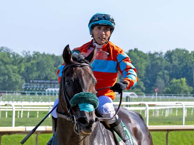 Subrogate and jockey Horacio Karamanos
