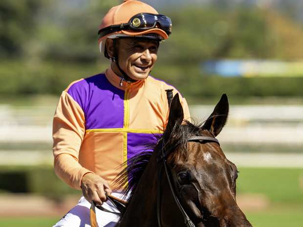 Tamara and Mike Smith after their win in the G3 Chillingworth