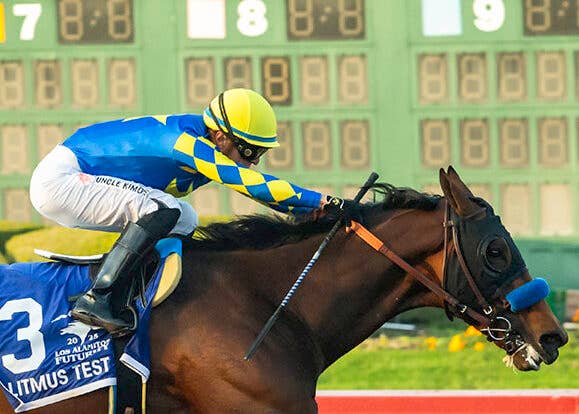 Bob Baffert-Trained 3YOs Litmus Test, Boyd Drill At Santa Anita