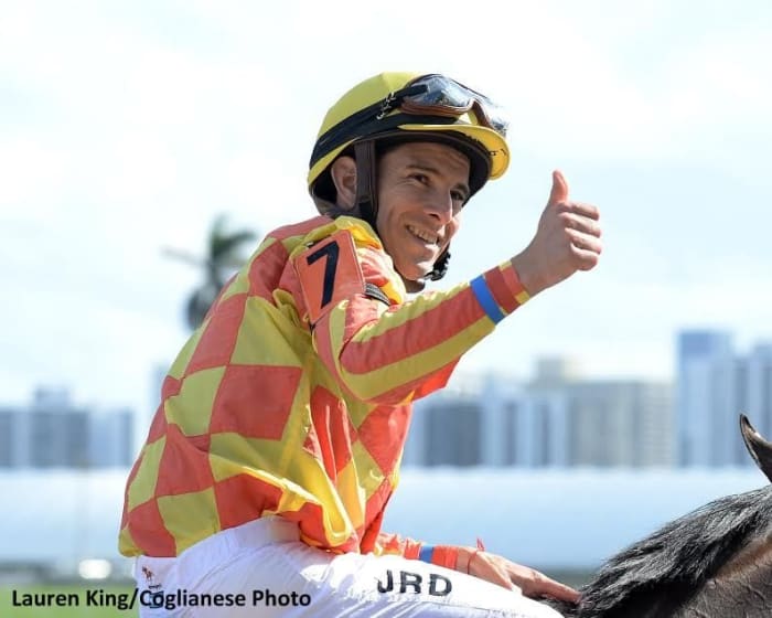 Jorge Ruiz Back In Saddle Wednesday After Gulfstream Spill - Paulick ...