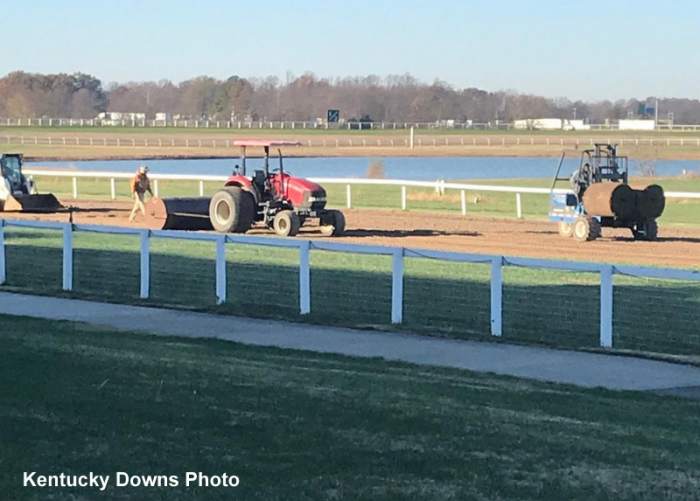 Kentucky Downs' Turf Course Receives First Major Renovation Paulick