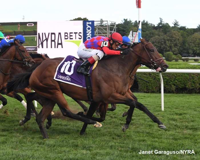 Star Devine Shines In Galway Stakes At Saratoga Paulick Report