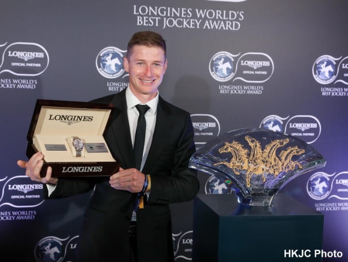 Jockey James McDonald Honored As Longines World's Best Jockey - Paulick ...