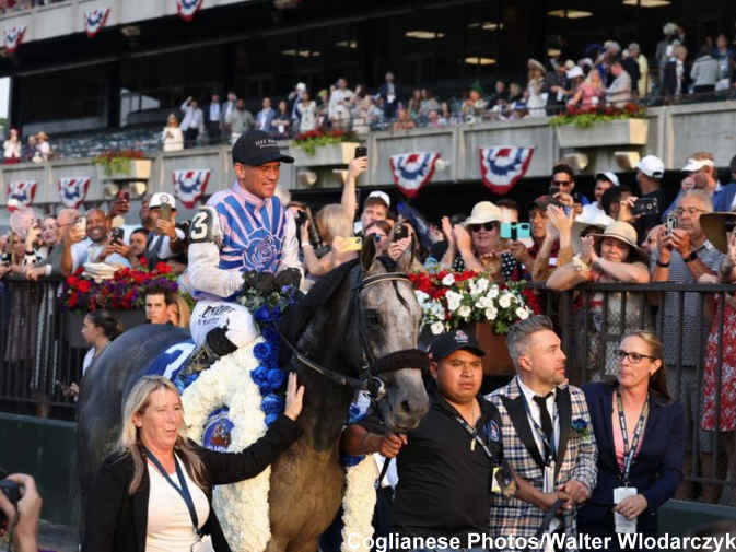 Belmont Winner Arcangelo Jumps To Second Spot In Final NTRA Top 3Year