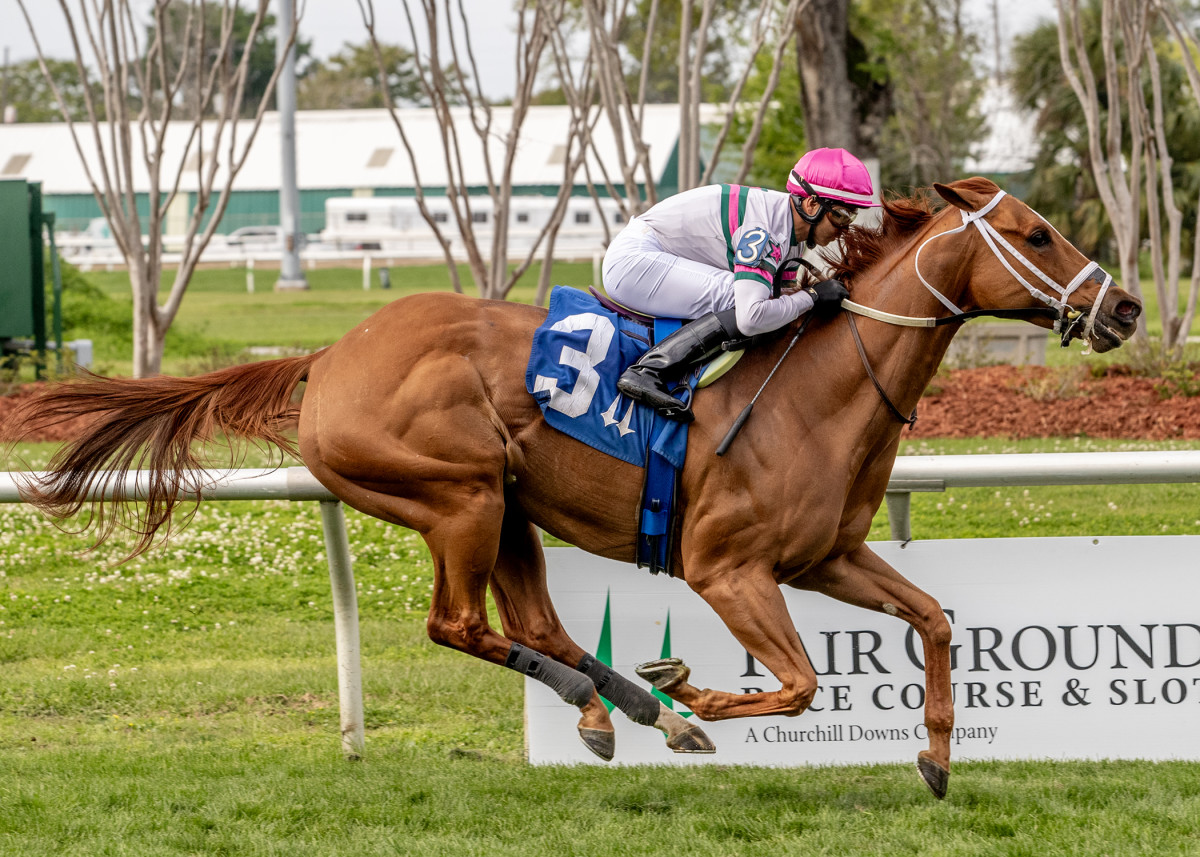 Fair Grounds: 'Cajun Queen' Ova Charged, Behemah Star Score Stakes Wins ...