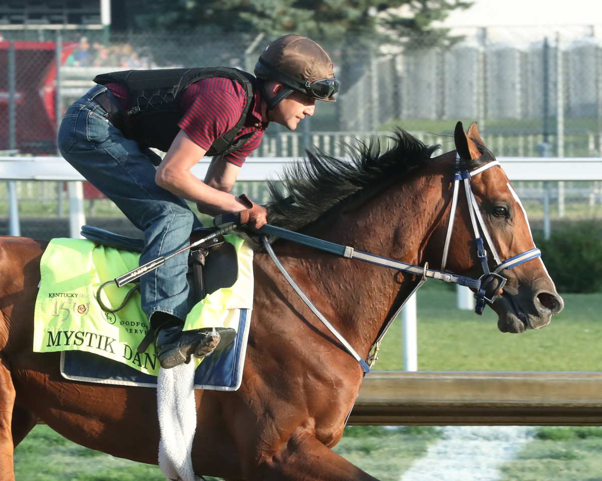 Kentucky Derby: Jockeys Aboard For Gallops On Stronghold, Mystik Dan ...