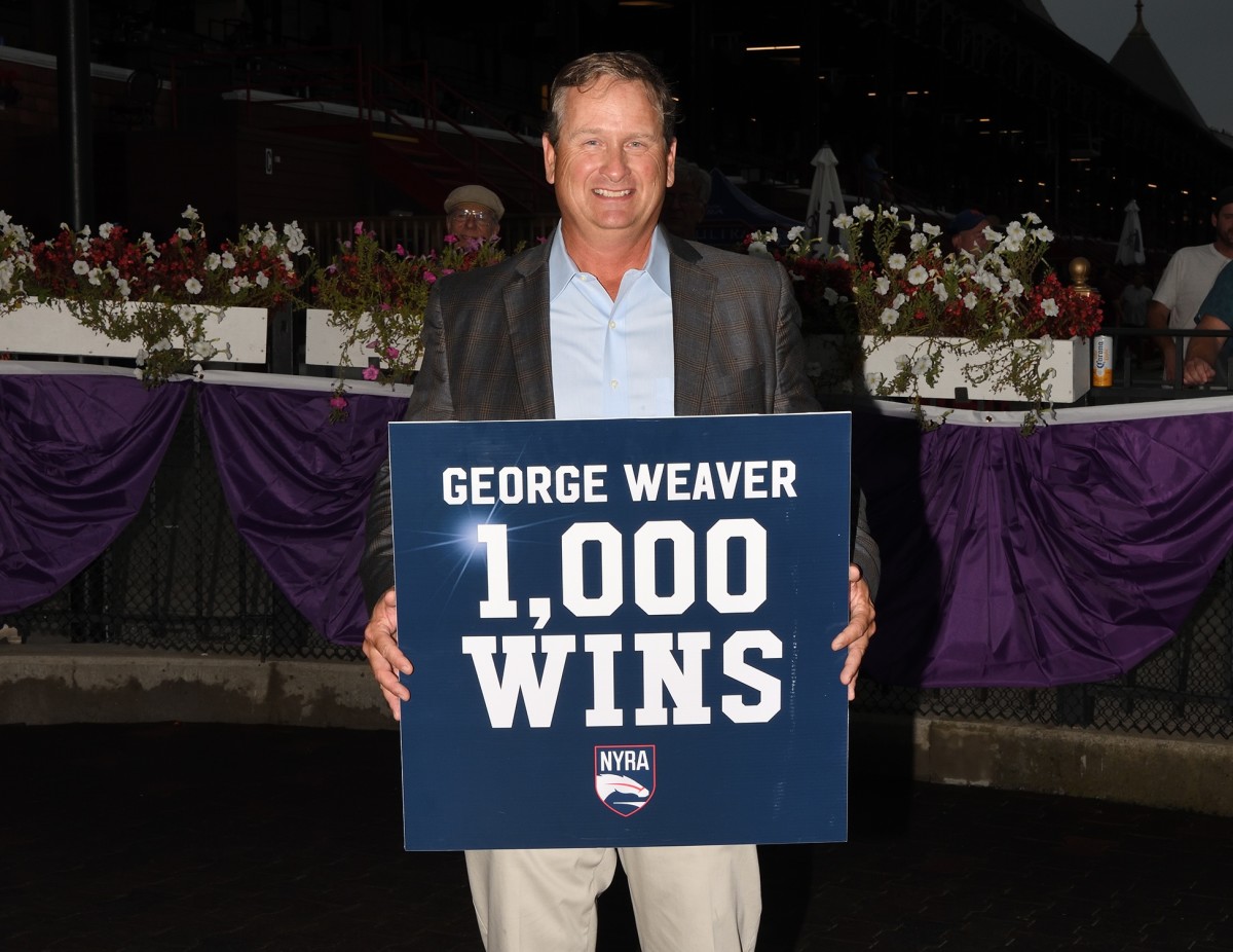 Trainer George Weaver Hits 1,000th Career Win Milestone At Saratoga ...