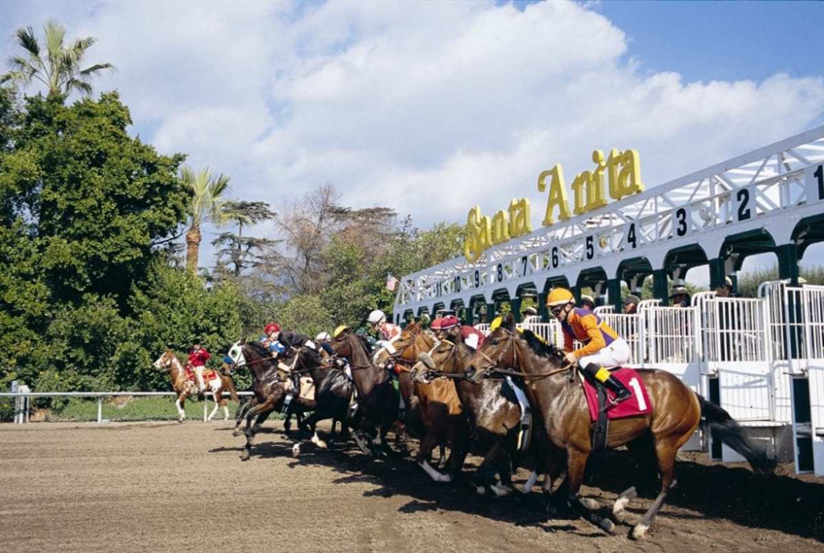 Enhanced Security Set for Santa Anita Derby Paulick Report Shining