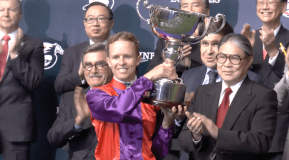 'Scene' in Hong Kong Celebrating the World's Best Jockeys Paulick