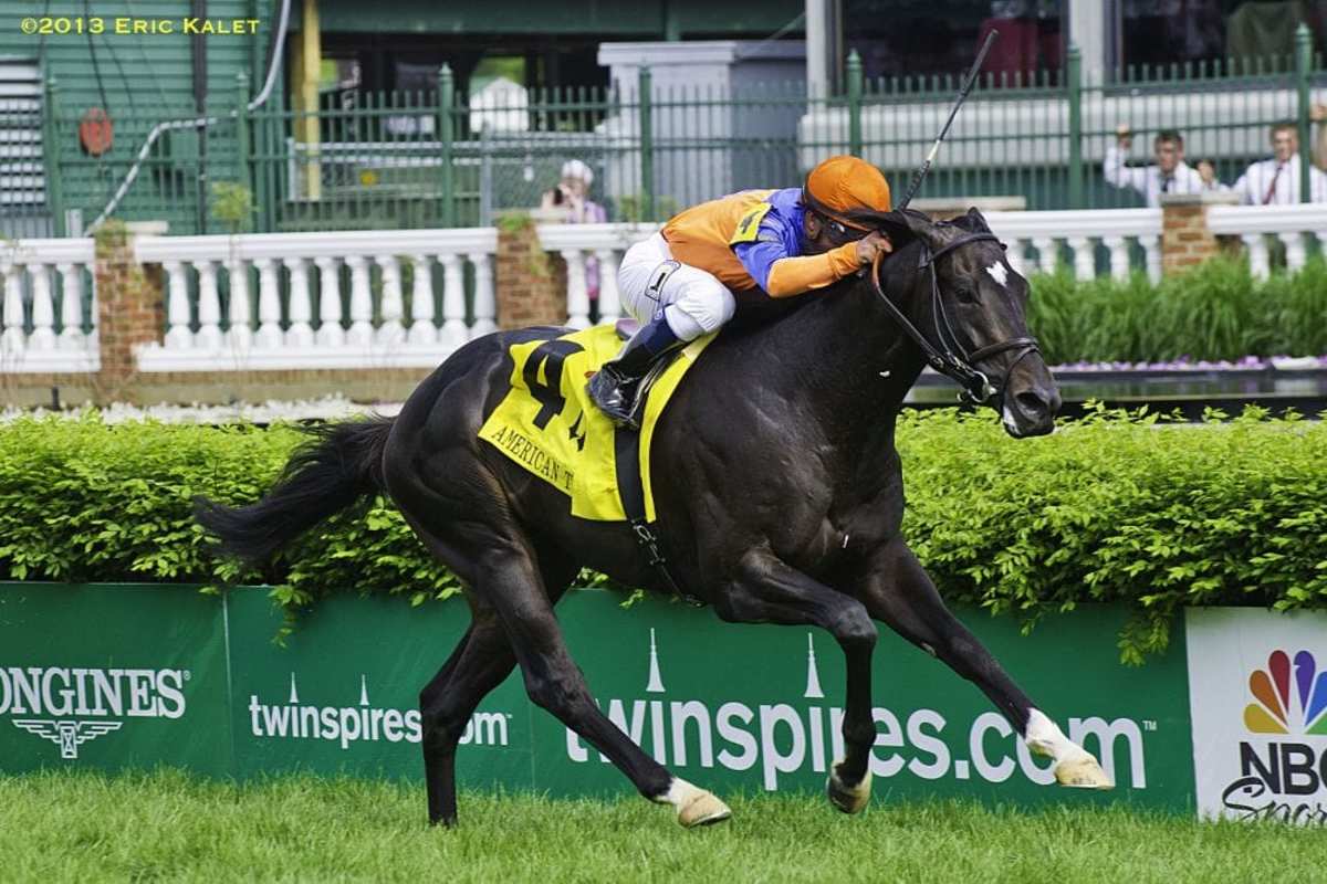 Noble Tune Sings in American Turf Stakes Paulick Report Shining