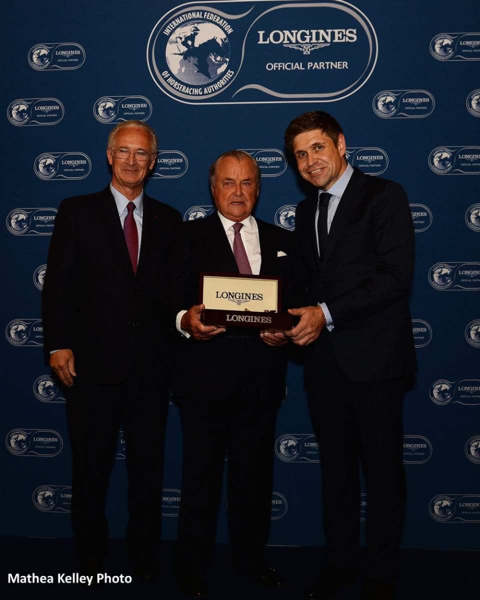 Alec Head Recognized With Longines IFHA Award of Merit Paulick