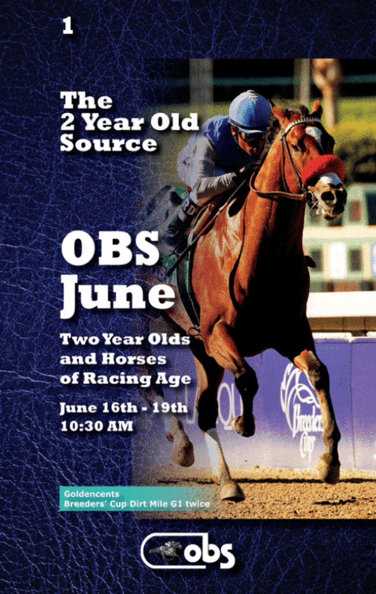 OBS June Sale Kicks Off Tuesday Paulick Report Shining Light on the