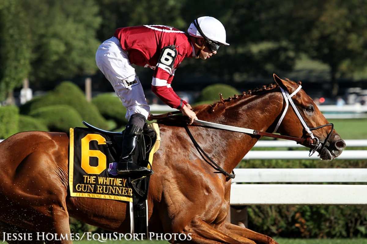 Gun Runner Turns In Final Breeze Ahead Of G1 Woodward Stakes - Paulick ...