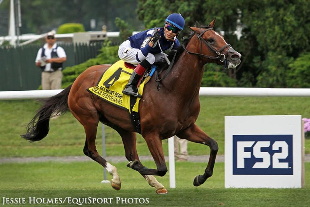 El Caballo De Los Extremos Oscar Performance Se Lleva El Belmont Derby