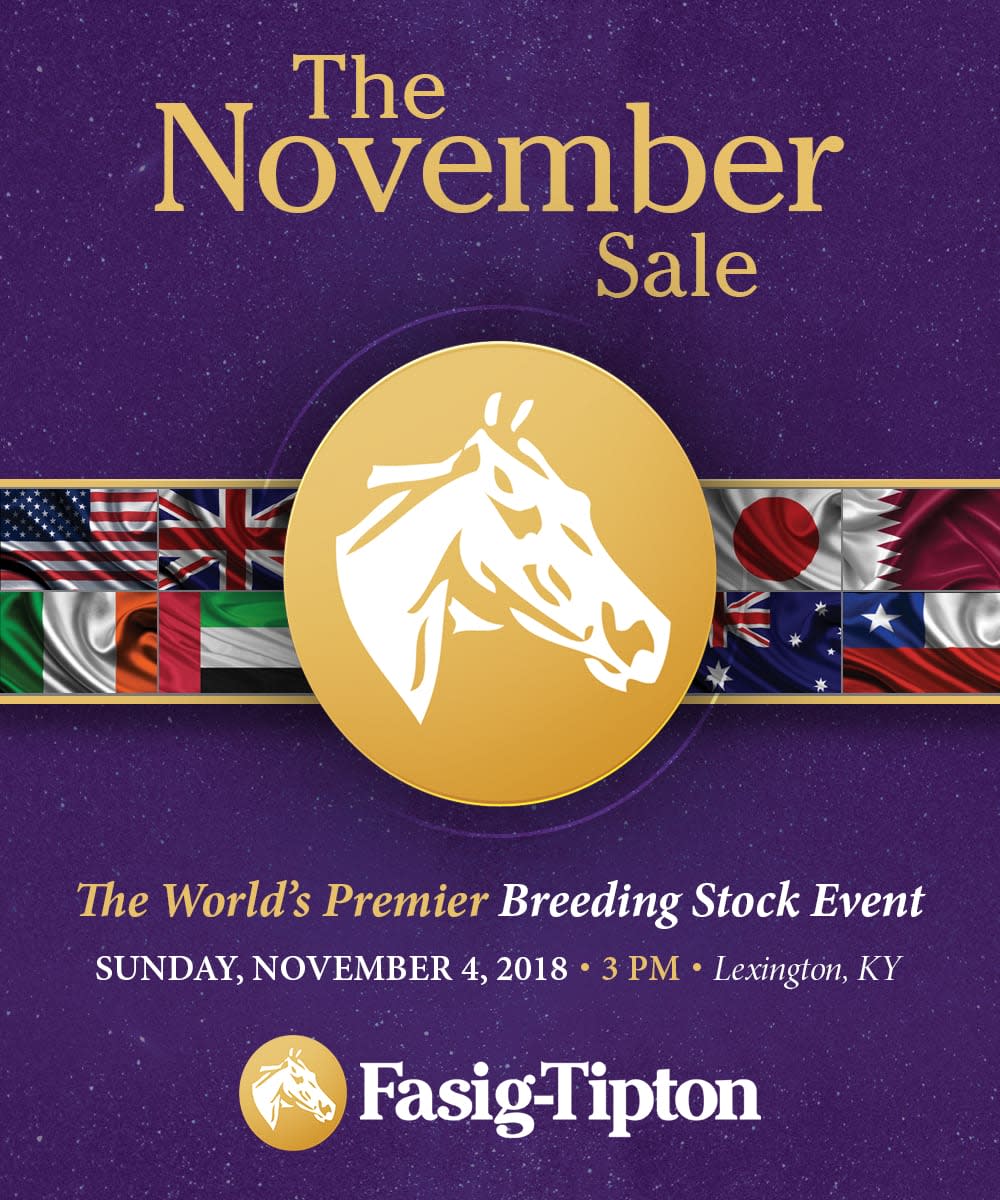 First Group Of Supplemental Entries Added To FasigTipton November Sale