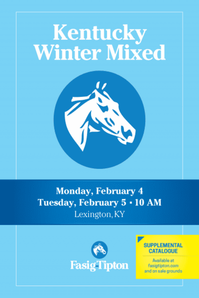 FasigTipton Kentucky Winter Mixed Sale Catalog Now Online Paulick