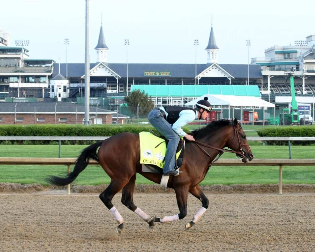 Kentucky Derby Notes Code Of Honor Arrives; Omaha Beach Set For Work