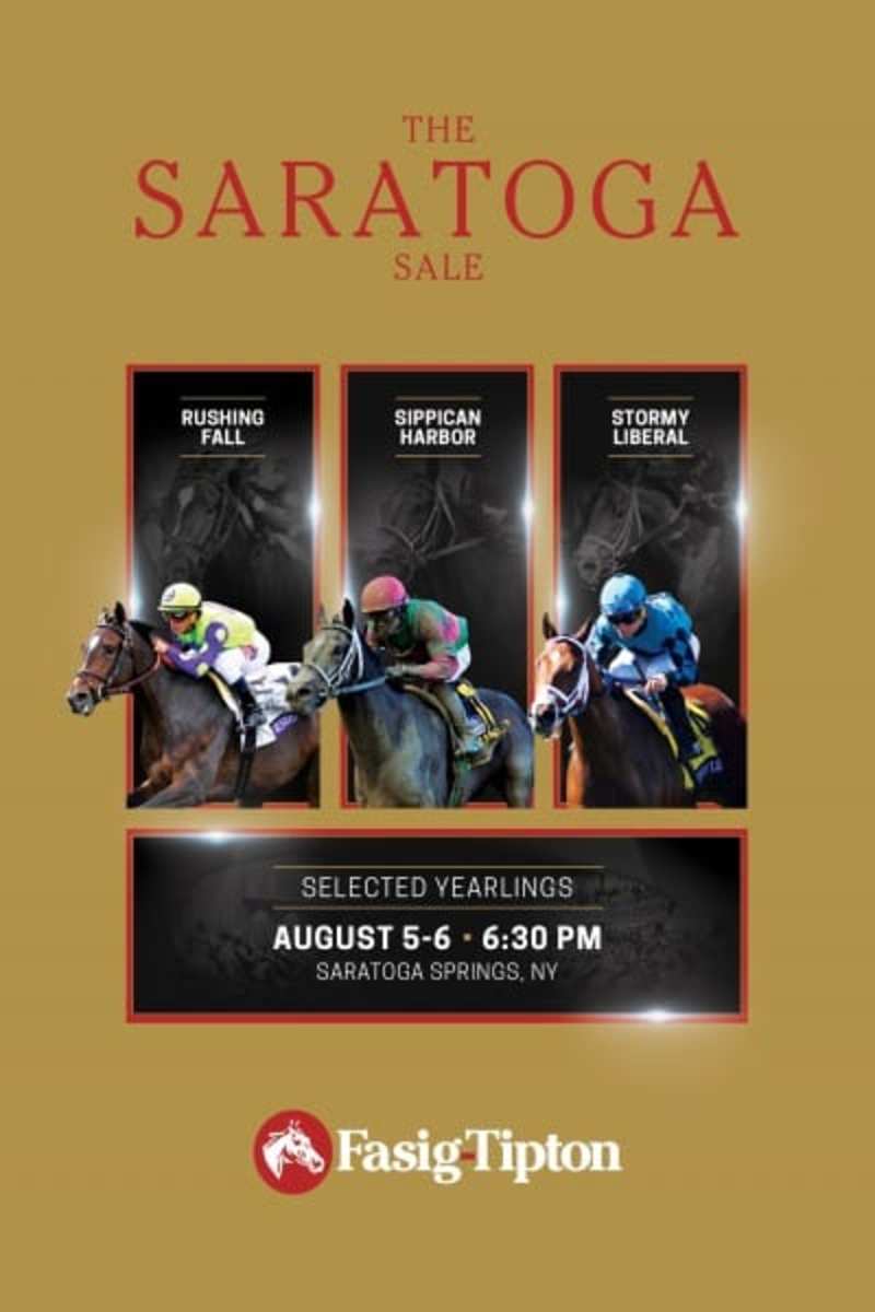 FasigTipton Saratoga Yearling Sale Catalog Now Online Paulick Report