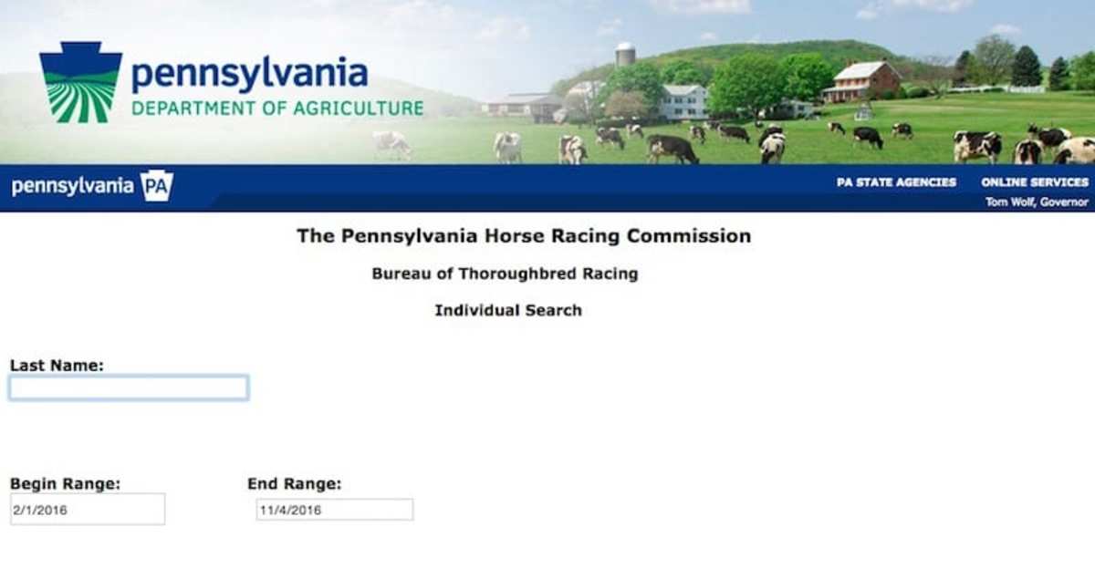 Pennsylvania Racing Commission Putting Official Rulings Online