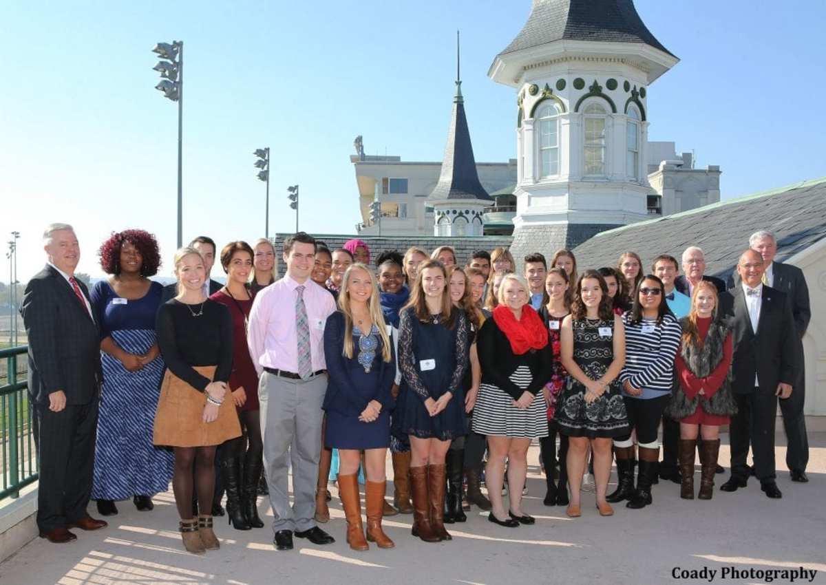 Churchill Downs Honors 2016 Class Of Governor's Scholars Program