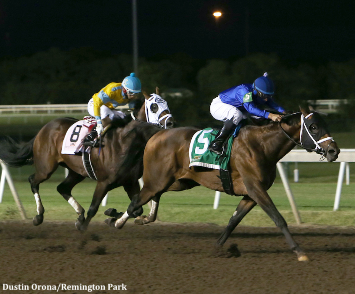 Patience Pays Off As Shared Sense Victorious In Oklahoma Derby