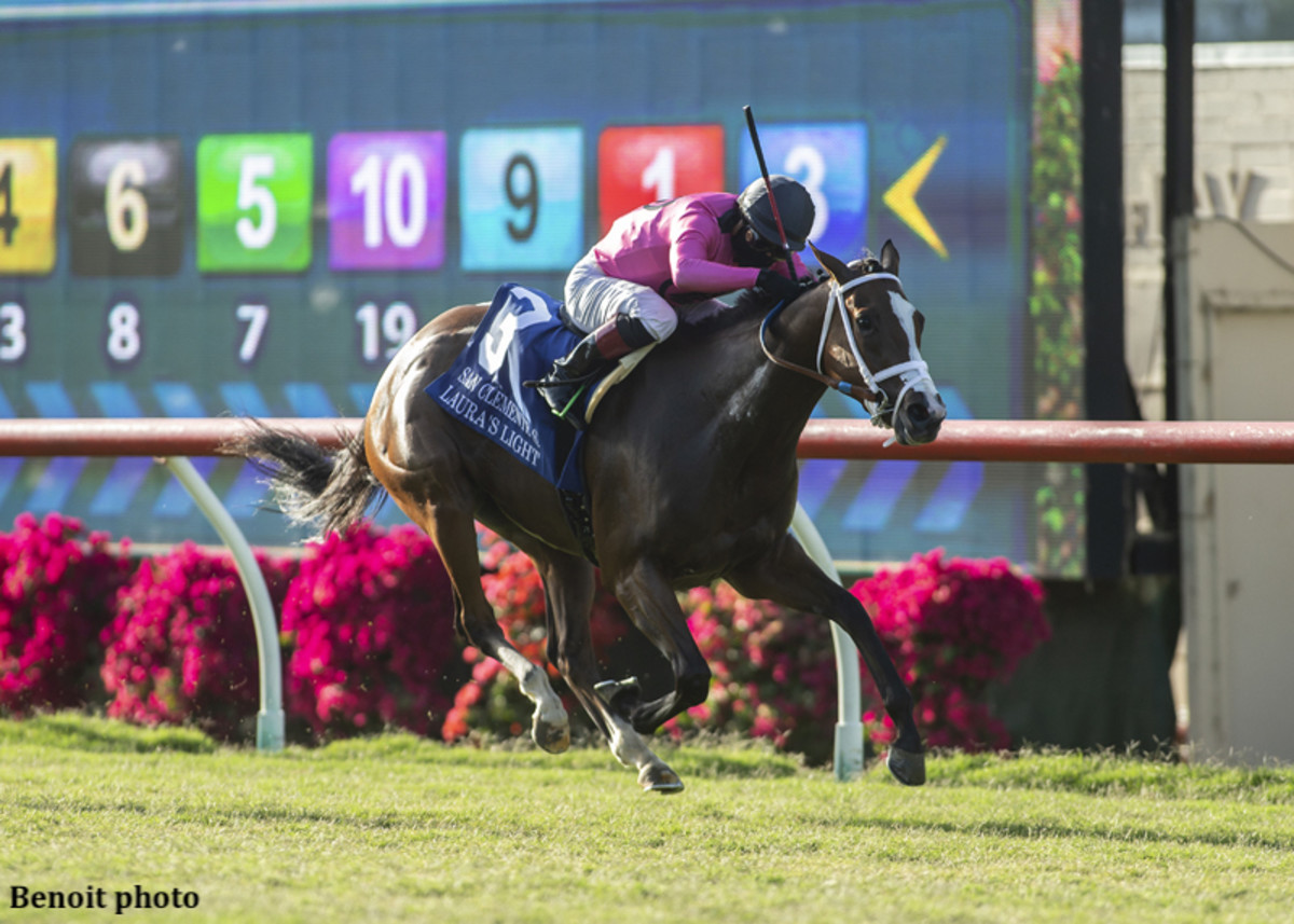 Laura's Light Wins Del Mar's San Clemente As Heavy Favorite Paulick