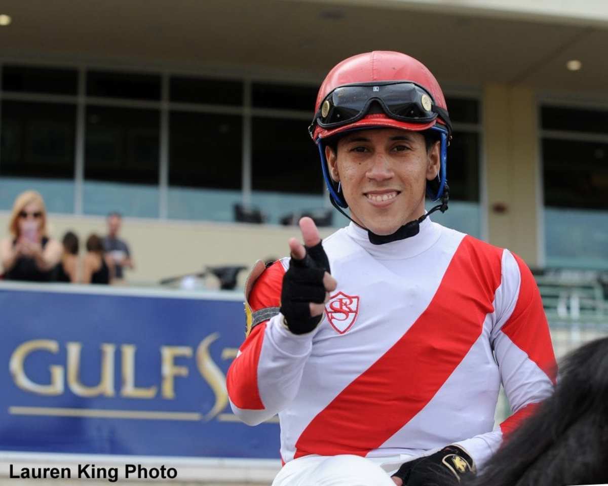 Journeyman Marcos Meneses Doubles Up On Longshots Sunday At Gulfstream ...