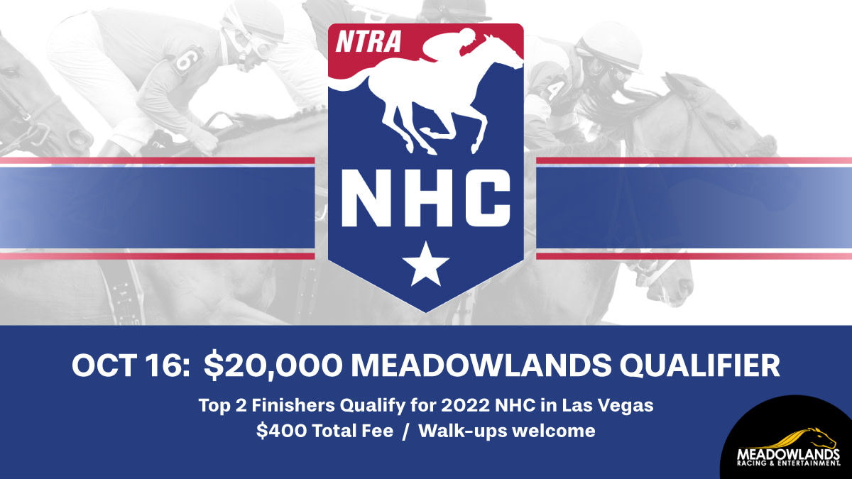 Meadowlands To Offer Two Seats To National Horseplayers Championship