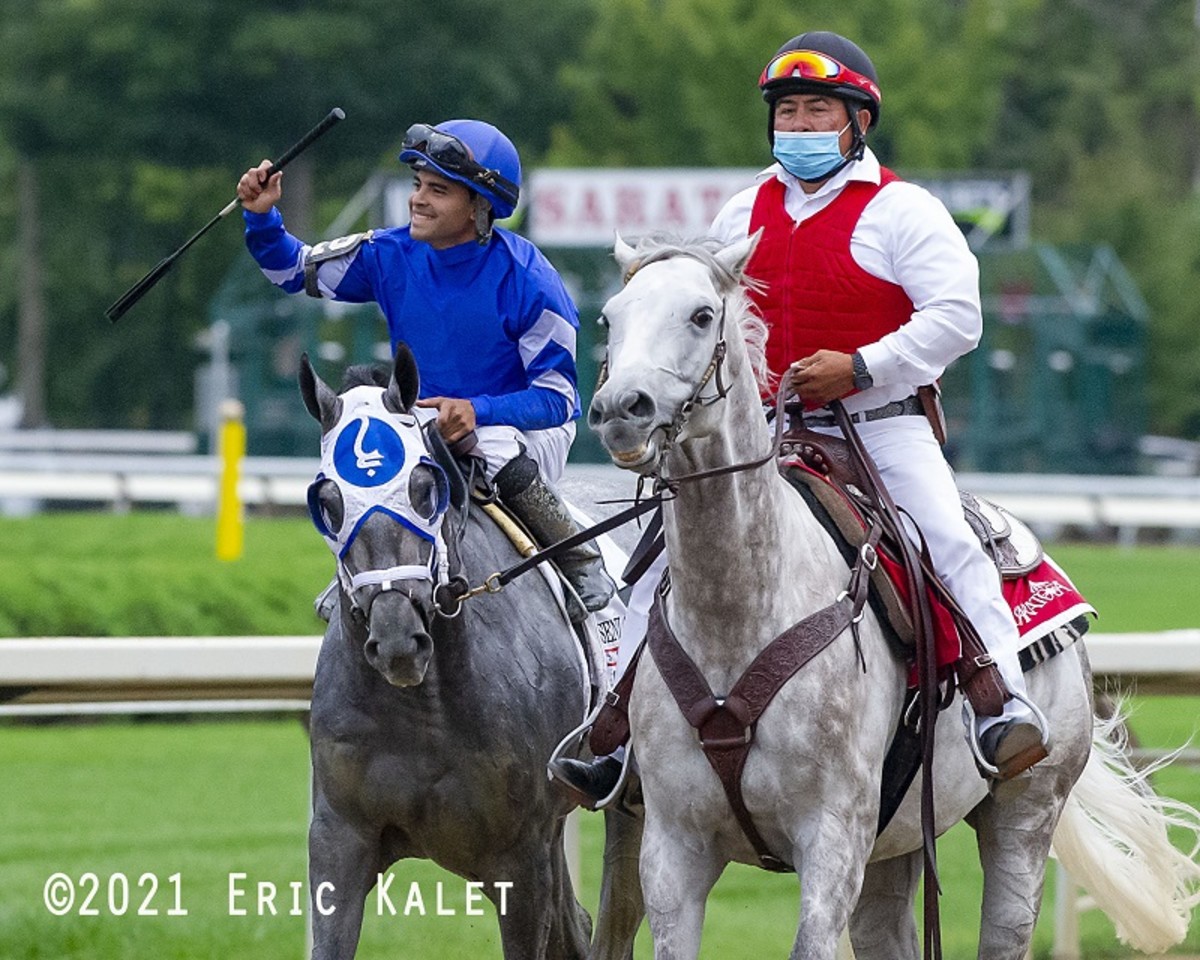 Saez Wins First Saratoga Riding Title Brown Klaravich Tops Among