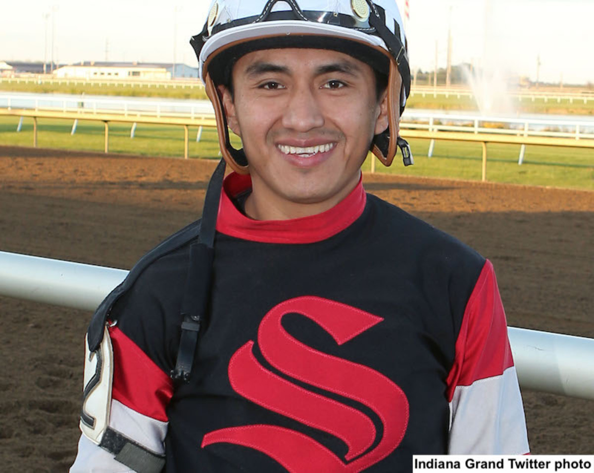 Indiana Grand's Leading Quarter Horse Jockey Summarily Suspended
