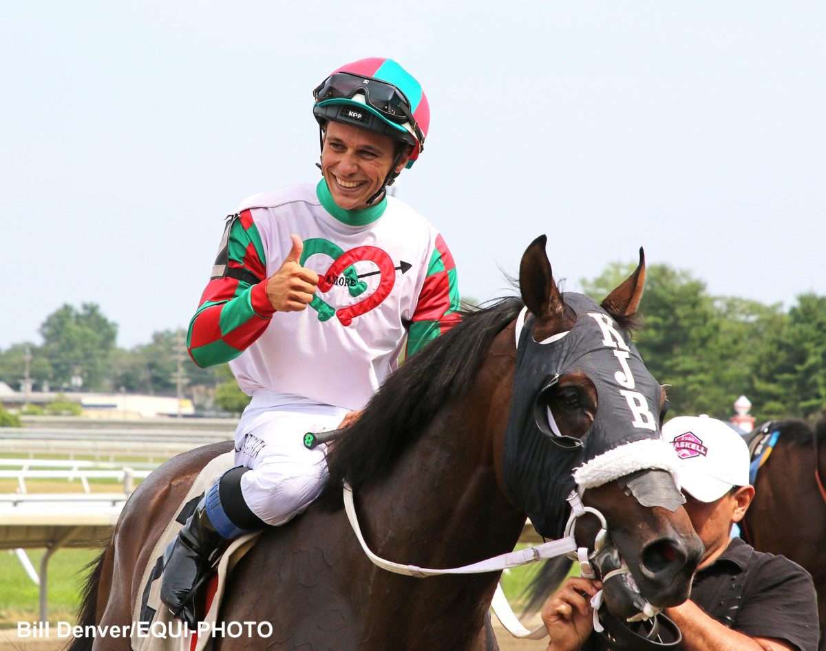 Jockey Mezzatesta Notches First U.S. Win At Monmouth - Paulick Report ...